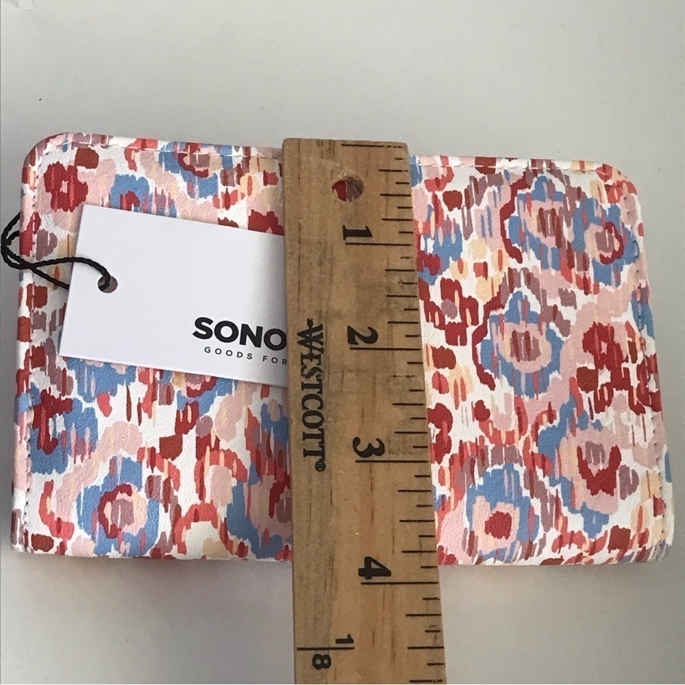 Sonoma Goods For Life Ikat Print - Abbey RFID-Blocking Indexer Wallet - NWT - Picture 15 of 16
